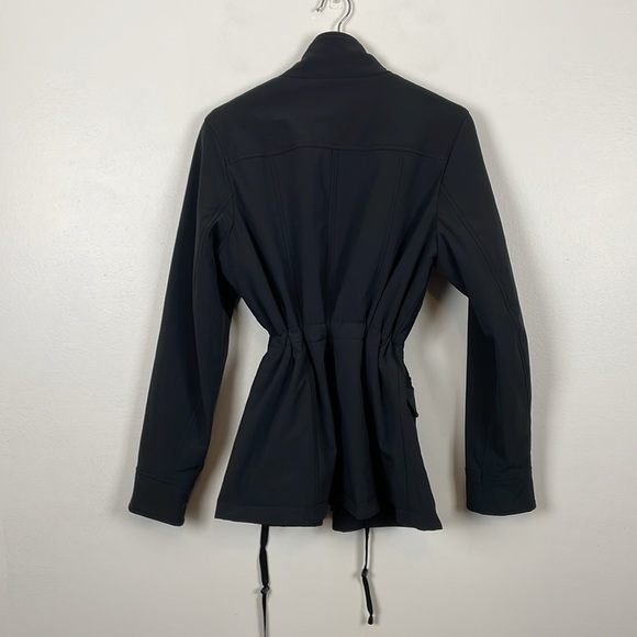 Orvis Thermore Insulated Womens L Jacket Drawstring Waist 5 Zip Pockets Zip Snap - Picture 10 of 13